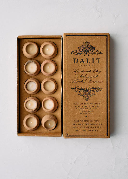 Terracotta Tealights - Lavender