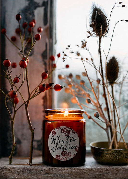 Winter Solstice Candle